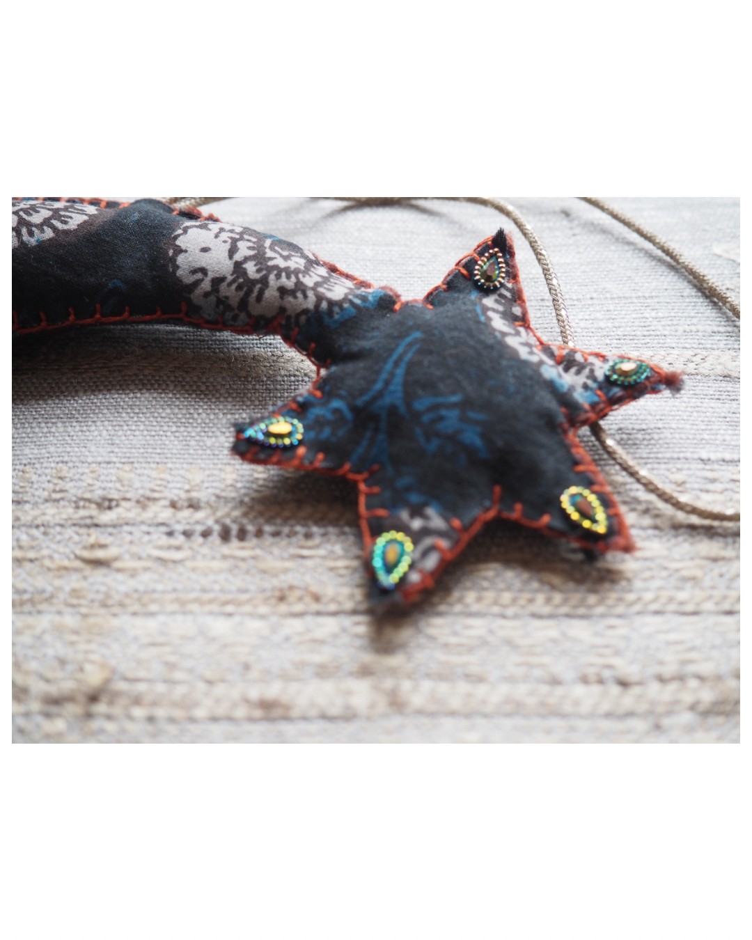 Indigo Blue Shooting Star