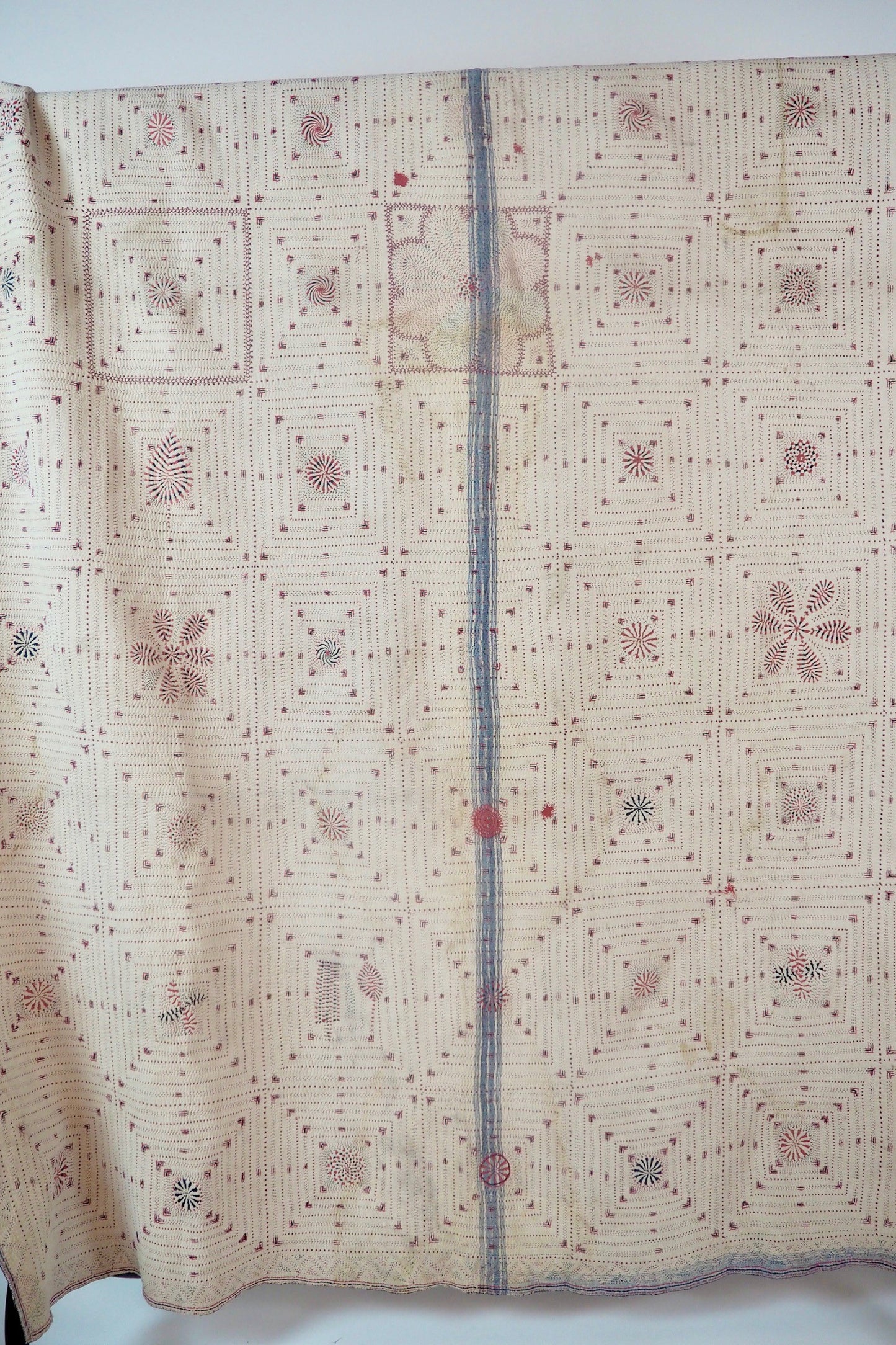 Nakshi Kantha Quilt
