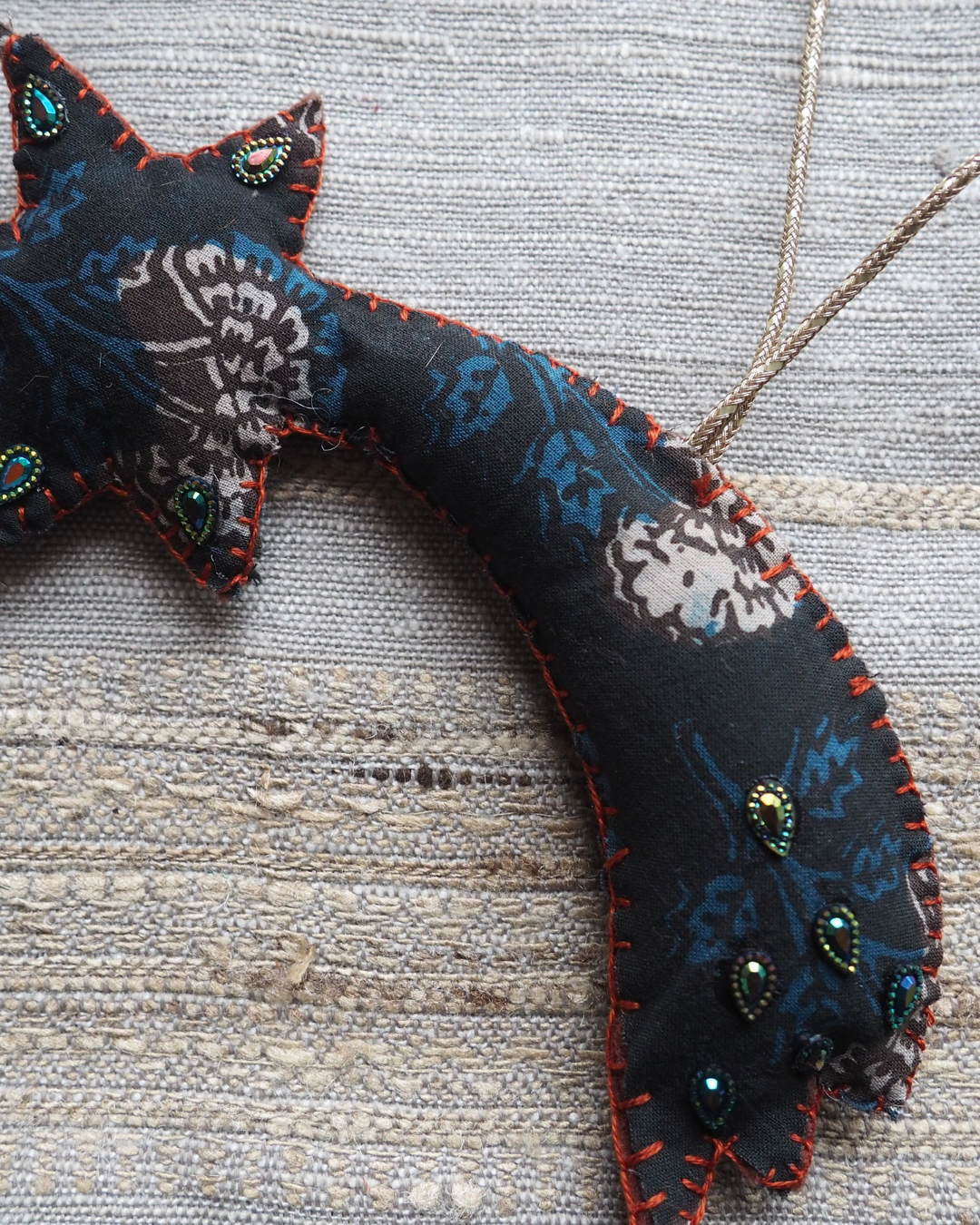 Indigo Blue Shooting Star