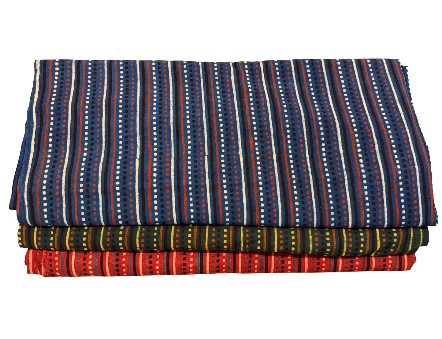 Priya Ajrakh Natural Dye Blue Cotton