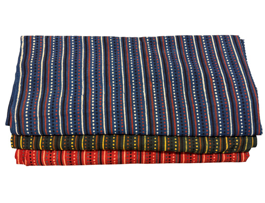 Priya Ajrakh Natural Dye Blue Cotton