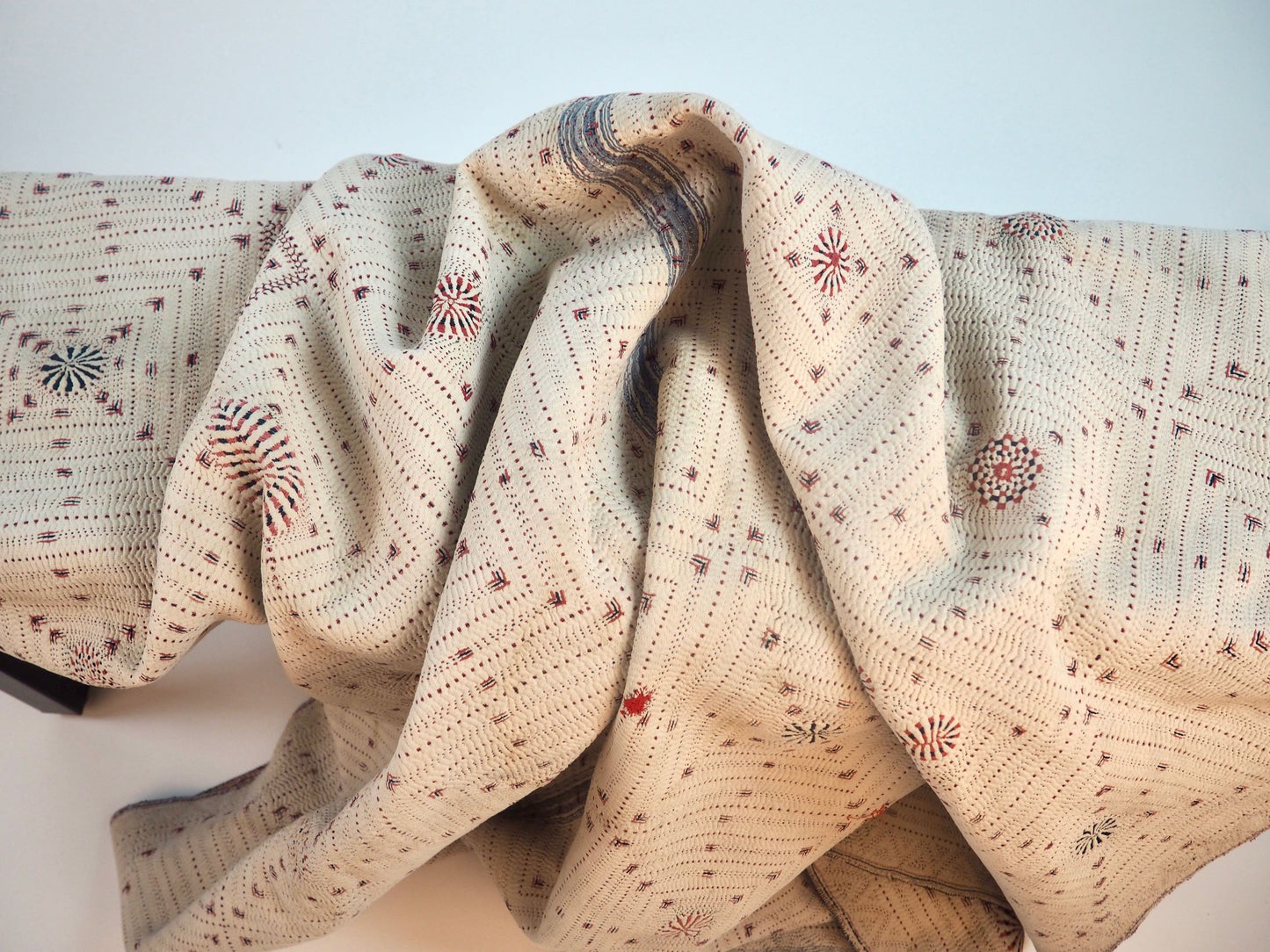 Nakshi Kantha Quilt