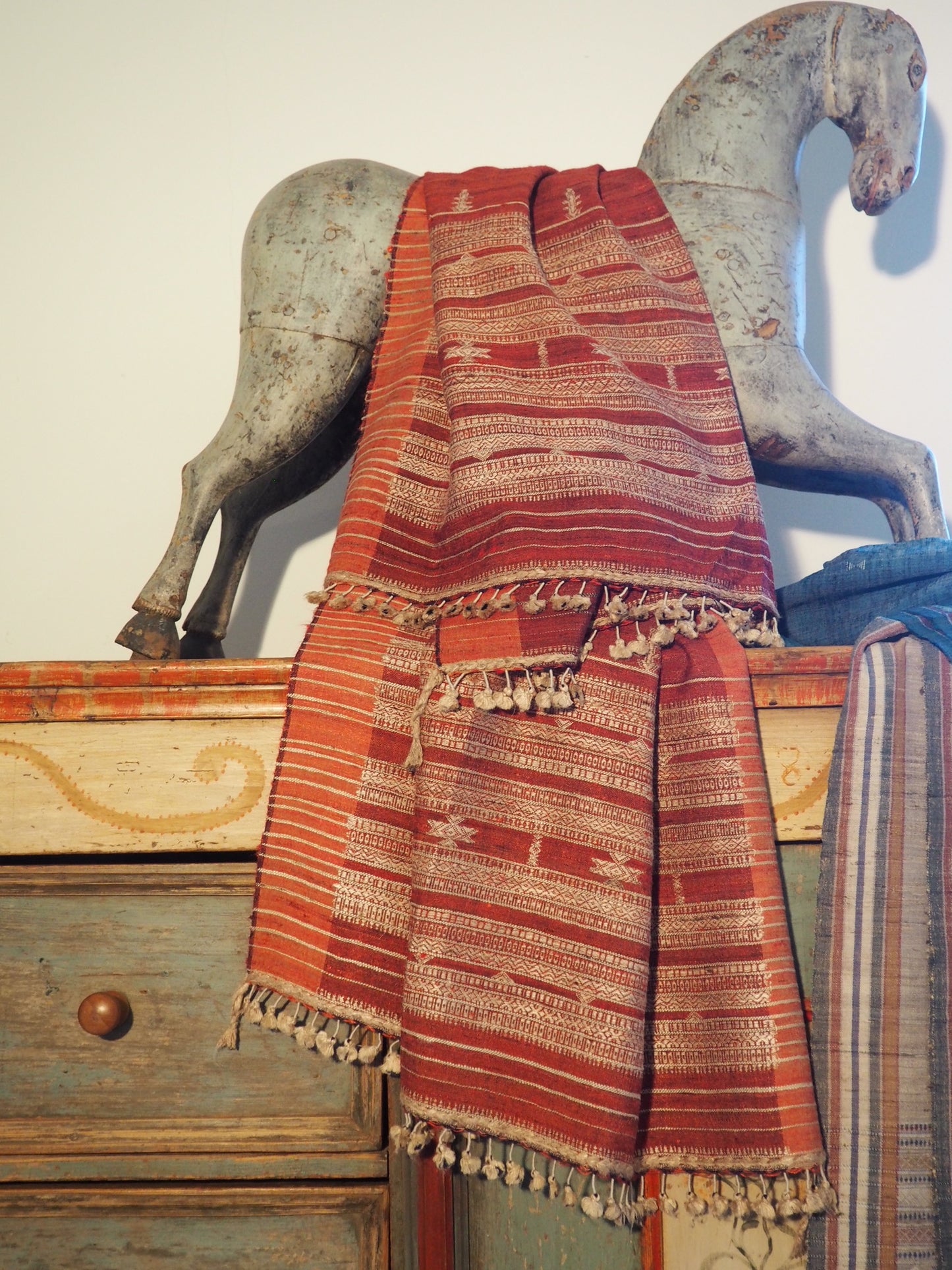 Madder Red Natural Dye Throw