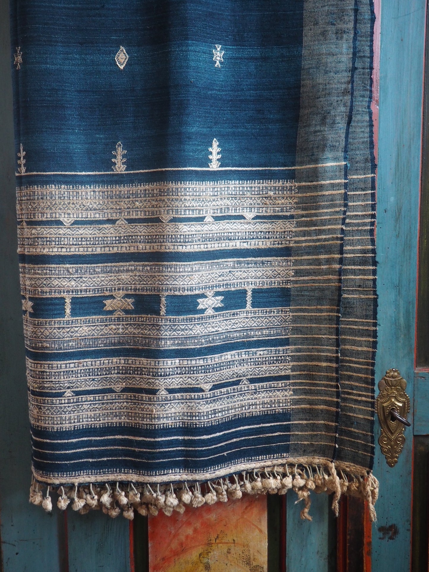 Indigo Blue Throw