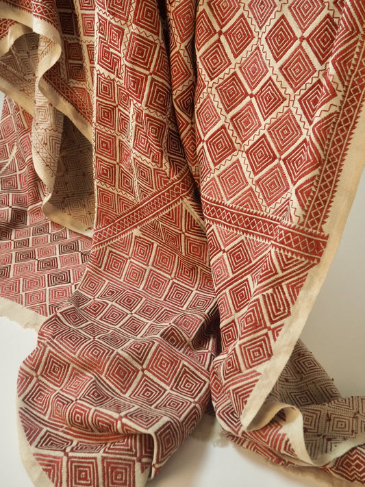 Vintage Swat Valley Wedding Shawl